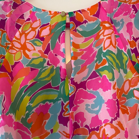 Lilly Pulitzer Flamingo Print Dress - Picture 8 of 8